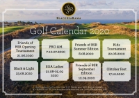 Голф календар 2020